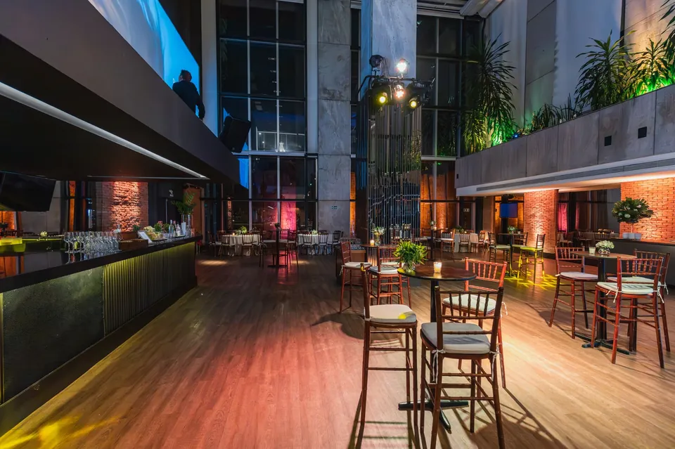 Artist impression of the clubhouse bar and social area